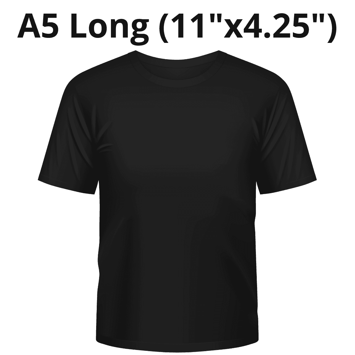 A5 Long (11" x 4.25") DTF Transfer